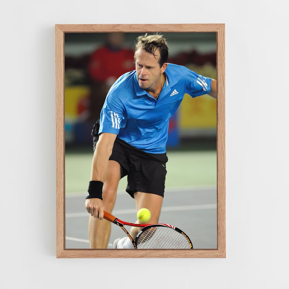Poster Stefan edberg battue – affiche Tennis (vue 4)